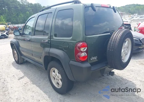 2007 Jeep Liberty Sport from USA, damaged, VIN 1J4GK48K47W541592
